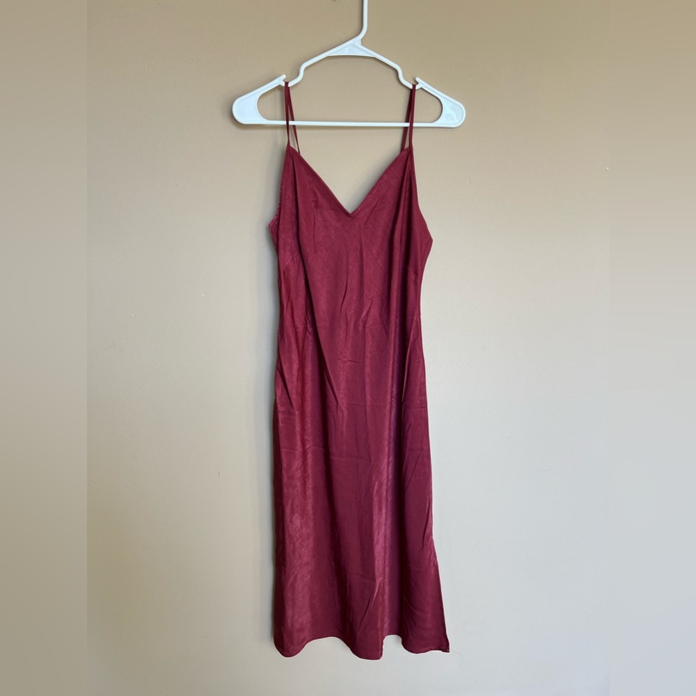 red dress